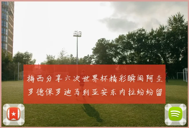 梅西分享六次世界杯精彩瞬间阿圭罗德保罗迪马利亚安东内拉纷纷留言评论